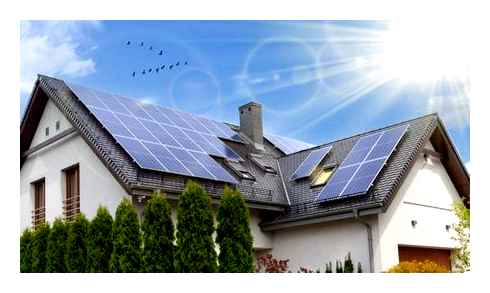 solar, panels, house, installation