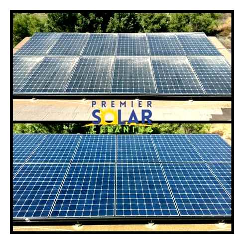 benefits, cleaning, solar, panels, cell