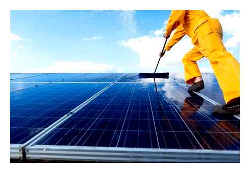benefits, cleaning, solar, panels, cell