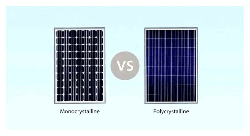 comparison, monocrystalline, polycrystalline, solar, panels