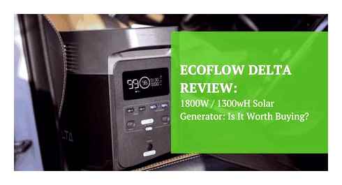 ecoflow, delta, review, 1800w, 1300wh