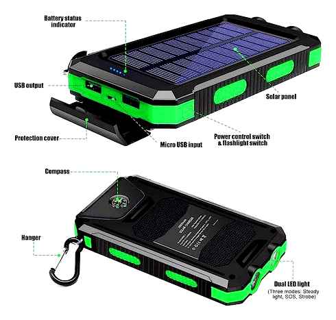 power, bank, solar, charger, instructions, tips