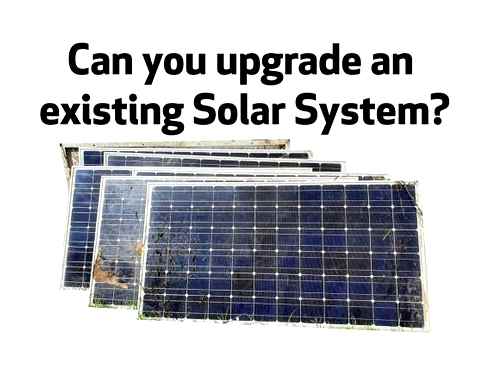 adding, solar, panels, existing