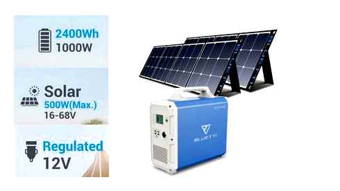 bluetti, eb240, portable, solar, power