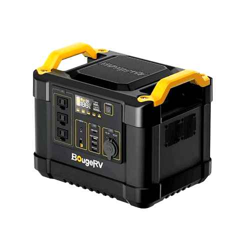 bougerv, 1100wh, portable, backup, power, 1200w