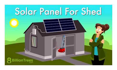 solar, panels, shed, this, roof