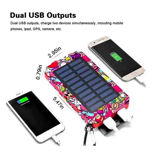 dualpow, solar, charger