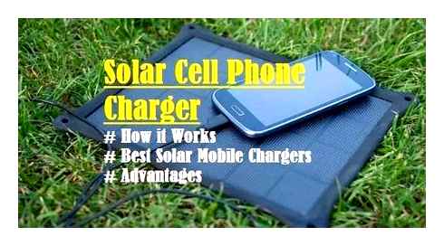 solar, cell, phone, chargers