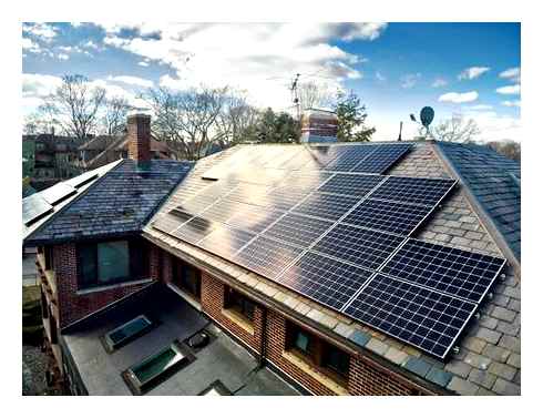 installing, solar, panels, slate, roofs