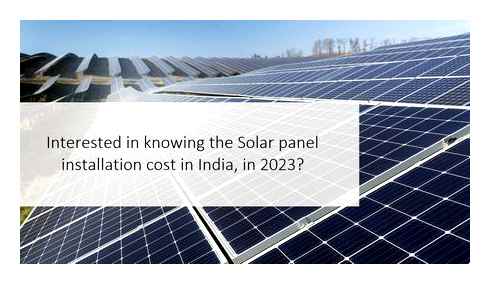 solar, panel, installation, cost