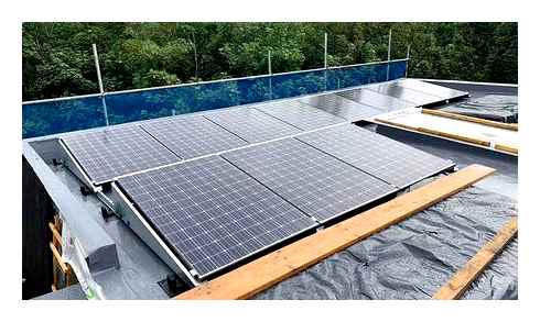solar, panels, flat, roofs