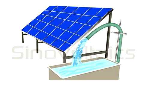 solar, powered, water, pump