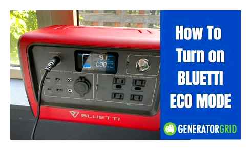 bluetti, eb70, solar, generator, turn, mode