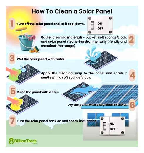 cleaning, solar, panels, clean, cloudy, light