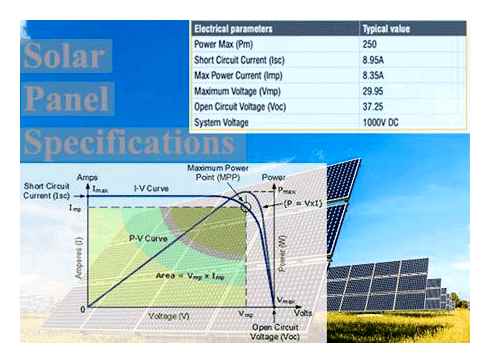solar, panel, voltage, information